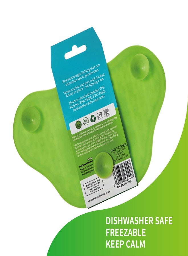 Pawsindia Lick Mat for Dogs with Suction Cup for Distraction During Bath Activity and Slow Feeding (Green) - Image 5